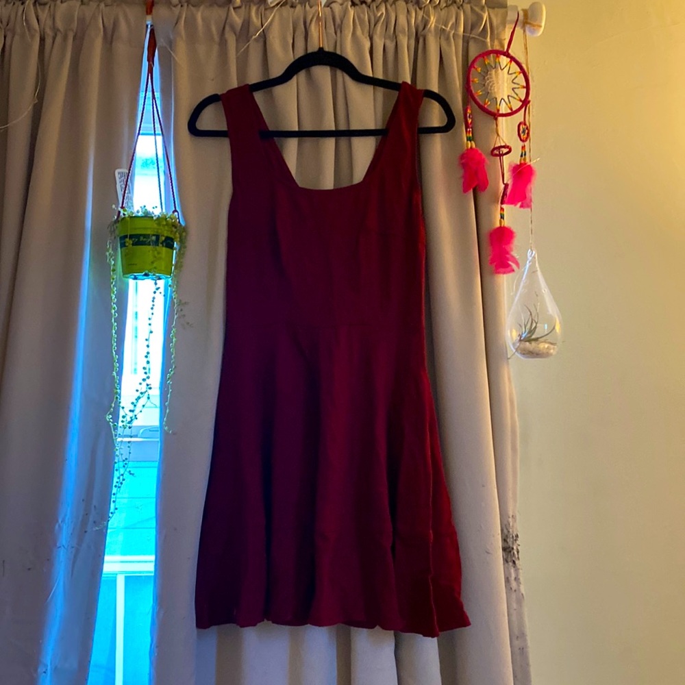 Red dress